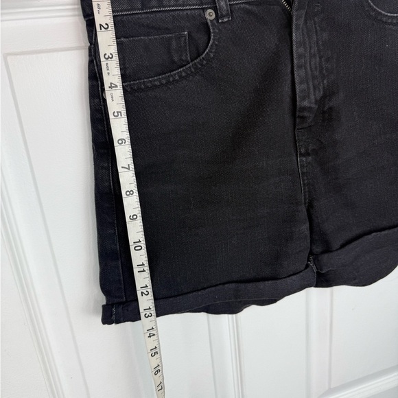 ASOS Black High Waist Shorts - Picture 6 of 8